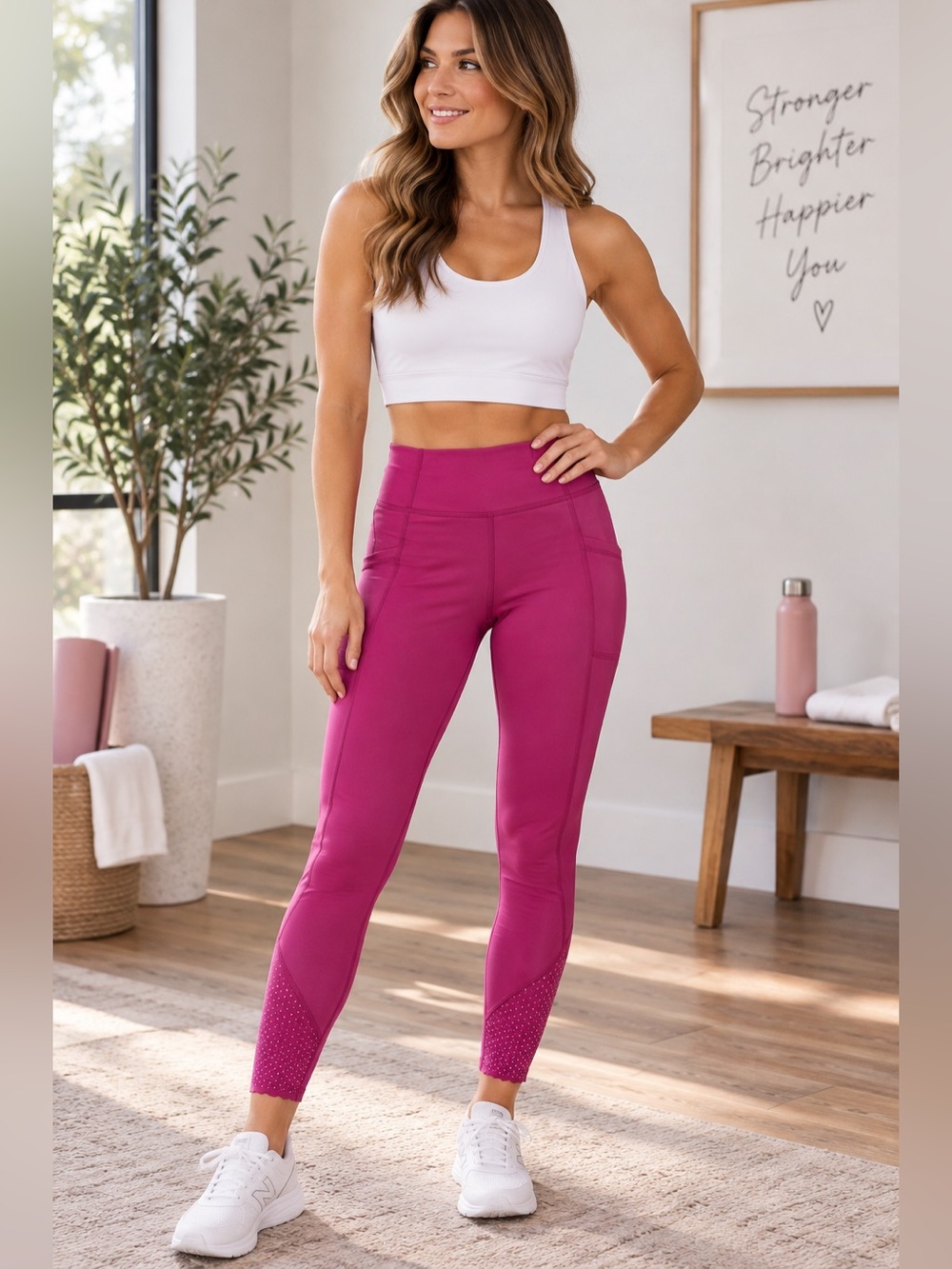Lululemon Pink/Magenta Leggings – Size 4